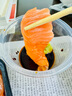 深悅勝 挪威冰鮮三文魚刺身（大西洋鮭魚）中段純?nèi)?即食生魚片鮭魚切片 【中段切片】 400g 曬單實(shí)拍圖