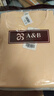AB內衣秋冬女士單件薄款秋冬純棉圓領(lǐng)打底上衣 淡玉 XXL 曬單實(shí)拍圖