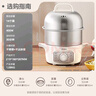 美的（Midea）【政府補貼】煮蛋器蒸蛋器雙層家用自動(dòng)斷電神器防干燒不銹鋼便攜式家用煮蛋器MZ-ZDE16D82 曬單實(shí)拍圖