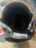 綠源電動(dòng)車(chē)兒童頭盔25年新品3-6歲夏季可愛(ài)男女孩安全帽電動(dòng)車(chē)頭盔寶寶3-12歲3c認證 呆萌貓 曬單實(shí)拍圖