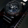 卡西歐（CASIO）G-SHOCK 黑武士雙顯大表盤運動防水手表 黑夜騎士 GA-100-1A1DR 曬單實拍圖