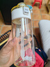京東京造 水杯 運動大容量兒童吸管杯子學生 【PPSU黃金樹脂】輕盈白550mL 曬單實拍圖
