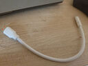 艾勝者 安卓數據線(xiàn)短線(xiàn)快充充電寶電源充電線(xiàn)適用華為榮耀小米紅米三星oppo藍牙手機耳機數據線(xiàn)超短款 1條裝丨白色【25厘米短線(xiàn)】 曬單實(shí)拍圖