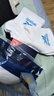 銳步（Reebok）襪子夏運動中短筒襪男女中大童襪青少年薄透氣吸汗防臭棉襪親子襪 曬單實拍圖
