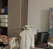顆粒熊（KELIXIONG）新款嬰兒衣服夏季薄款男女寶寶短袖連體衣新生兒空調服無(wú)骨和尚服 探索叢林 66cm 66碼(適合3-6月) 曬單實(shí)拍圖