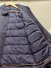 雅戈爾（YOUNGOR）羽絨男士 冬季青年男商務(wù)休閑羽絨服 藏青 180/100A 曬單實(shí)拍圖
