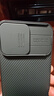 耐爾金 適用蘋(píng)果iPhone15ProMax手機殼磁吸 全包防摔滑蓋護鏡防滑保護套薄簡(jiǎn)約創(chuàng  )意硬殼軟邊 黑鏡Pro黑色 曬單實(shí)拍圖