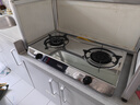 萬家樂【ITB91·無需開孔】燃氣灶臺灶雙灶具 5.2kW大火力天然氣灶 不銹鋼灶家用臺式燃氣灶具天然氣灶 曬單實拍圖