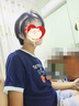 圖圖小象女童短袖T恤兒童上衣中大童半袖親子棉T 藏藍色  160 身高約160cm 曬單實(shí)拍圖