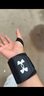安德瑪（Under Armour）健身護腕【2只】臥推俯臥撐運動(dòng)加壓網(wǎng)排羽毛球腱鞘炎手拉傷護具 曬單實(shí)拍圖