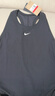 耐克（NIKE）官方女子速干網(wǎng)球背心夏季新款運動拼接 DRI-FIT FD5585 010黑/白 L 曬單實拍圖