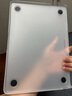 Snowkids適用蘋果Macbook air 13.6英寸M4/M3/M2 輕薄柔軟/高級磨砂防指紋防污 2024/2025電腦保護殼 透白 曬單實拍圖