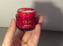 玉蘭油（OLAY）全新超紅瓶面霜滋潤50g抗皺緊致抗衰老晚霜護膚品生日禮物送女友 曬單實拍圖