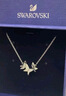 施華洛世奇（SWAROVSKI）  LILIA項鏈女吊墜蝴蝶輕奢送女友老婆女七夕情人節(jié)禮物 線上限定 鍍白金色 5636421 曬單實拍圖