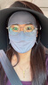 蕉下（beneunder）臉基尼女全臉?lè)罆襻t(yī)美面罩防紫外線口罩高顏值騎行面罩護(hù)臉深黛灰 曬單實(shí)拍圖