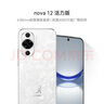 華為nova 12活力版 6.88mm超薄潮美直屏前置6000萬(wàn)超廣角512GB 冰川白鴻蒙智能手機(jī) 曬單實(shí)拍圖