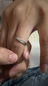 周六福（ZLF）七夕禮物PT950鉑金戒指男女款白金情侶對(duì)戒求婚指環(huán)愛(ài)無(wú)止境 15號(hào)-3.22g 曬單實(shí)拍圖
