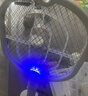 德雷博（DEREMBO ）電蚊拍滅蚊燈兩用鋰電池充電式紫光誘蚊基孔肯雅熱滅蚊神器P01 曬單實(shí)拍圖