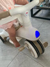 ANGI BABY兒童三輪車兒童腳踏車寶寶三輪車帶剎車手推車輕便遛娃神器 【旗艦款】 卡其棕 六一兒童節(jié)禮物兒童三輪車手推車 曬單實拍圖