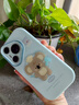 小莓介可愛(ài)廚師帽考拉適用蘋(píng)果16ProMax手機殼iPhone15/14Plus防摔13/12高級感11保護套XR卡通女7/8硅膠 精孔大胖子-藍色考拉+卡拉貼片 【其他型號可咨詢(xún)客服定制】 曬單實(shí)拍圖