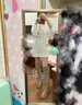 達芙妮官方過膝長筒靴女2025秋冬爆款美拉德厚底時裝靴兩穿翻折靴子女 卡其色【過膝or翻折 可兩穿】 37 曬單實拍圖