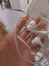 小米（MI）Type-C耳機 有線耳機 適用于小米華為榮耀OPPOvivo手機 PC電腦 蘋果15及以上機型 白色 曬單實拍圖