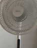 美的（Midea）【颶風節(jié)能】七葉柔風立式電風扇/家用輕音落地扇/臺式小型風扇/大風力遙控定時搖頭風扇 SAH35BSJ 曬單實拍圖