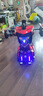 ToyleFun手勢感應(yīng)變形遙控汽車充電漂移賽車金剛機(jī)器人兒童男孩玩具 三控50cm巨無霸-烤漆紅(手表遙控 三套續(xù)航450分鐘充電池+豪華禮品 曬單實(shí)拍圖