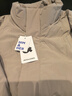杰克·瓊斯（JACK&JONES）男裝25年冬季潮流立領(lǐng)保暖壓膠外套寬松短款休閑鴨絨男士羽絨服 卡其色E11 M 175 曬單實拍圖