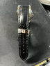 天梭表帶1853力洛克原裝款皮帶真皮手表帶T006/T41男女T063俊雅19 TS黑色黑線+銀色蝴蝶扣 19毫米【表帶接口寬度】 曬單實(shí)拍圖