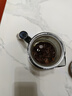 古德窯 茶壺泡茶壺茶水分離飄逸杯2025新款玻璃內(nèi)膽一鍵過(guò)濾泡茶杯茶具 胡桃木玻璃煙灰款飄逸茶壺 650ml 曬單實(shí)拍圖