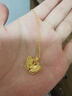 謝瑞麟黃金吊墜女足金花絲蝴蝶黃金項(xiàng)鏈送女友老婆七夕節(jié)生日禮物計(jì)價(jià) 足金花絲蝴蝶吊墜約3.4克(贈(zèng)銀鏈) 曬單實(shí)拍圖