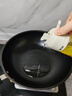 雙槍油壺噴油壺 倒油噴油一體食用油玻璃油壺廚房家用不掛油 奶油白 曬單實(shí)拍圖