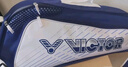 威克多（VICTOR）勝利新款羽毛球包多功能手提包單肩包3支裝基礎(chǔ)系列羽拍包BR2103 3支裝拍包BR2103/B藍(lán)紋石 曬單實(shí)拍圖