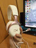 極度未知（HYPERX）Cloud II 颶風(fēng)2/3游戲耳機 7.1環(huán)繞音 聽(tīng)聲辯位 有線(xiàn)頭戴式耳機 颶風(fēng)3霓粉+靈音聲卡-DTS空間音效-全新順豐速送 官方標配 曬單實(shí)拍圖