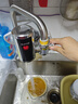 蘇泊爾（SUPOR）電熱水龍頭速熱家用即熱式免安裝快速加熱廚寶小型電熱水器冷熱兩用過(guò)水熱廚房 銀色 曬單實(shí)拍圖