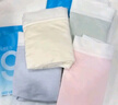 Freego內(nèi)褲女首次免洗桑蠶絲底襠無痕中腰三角女士?jī)?nèi)褲7A抑菌彩色4條裝L 曬單實(shí)拍圖