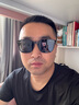 雷朋（Ray.Ban）太陽鏡 方形大框時(shí)尚男女墨鏡 駕駛遮陽 RB4392D 601/87 開學(xué)季 曬單實(shí)拍圖