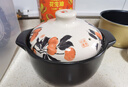 康舒康舒砂鍋家用燃?xì)鉄蹂佁沾伸易酗垷鯗伌笕萘磕透邷馗蔁涣焉冲?萬事如意燉煲適合3-5人用 3.8L 曬單實(shí)拍圖