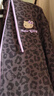 野獸派家居（tbh）三麗鷗Hello Kitty彈力針織棉連帽外套可外穿家居服睡衣女 Hello Kitty彈力針織棉連帽外套 可可豹紋 S 曬單實(shí)拍圖