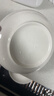 潔雅杰陶瓷盤家用白瓷盤子8英寸中式釉下彩餐盤菜盤湯盤微波爐可用6只裝 曬單實拍圖