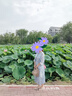 百圖betu女裝2025夏季新款連衣裙含吊帶兩件套浪漫印花裙子女2504T93 藍色 XS 曬單實(shí)拍圖
