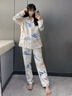 康喜月A類純棉夾層空氣棉月子服秋冬季產(chǎn)婦待產(chǎn)服產(chǎn)后喂奶哺乳期家居服 鯨落星沉【A類純棉夾層空氣棉】 L碼【適合120-140斤】 曬單實拍圖