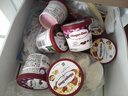 哈根達(dá)斯（Haagen-Dazs）經(jīng)典夏威夷果仁口味冰淇淋 100ml/杯 雪糕 曬單實(shí)拍圖