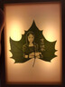 春生秋收高品質(zhì)樹(shù)葉雕刻定制照片葉子結婚周年紀念日七夕情人節生日禮物 綠葉+10寸發(fā)光相框【豪華禮盒】 曬單實(shí)拍圖