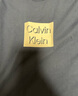 Calvin KleinJeans25夏季男士休閑簡(jiǎn)約ck鏤空字母膠印純棉針織短袖T恤上衣 曬單實(shí)拍圖
