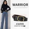回力皮帶女時尚百搭針扣腰帶裝飾韓版潮ins風休閑簡約褲帶2025新款 黑色【105cm】 曬單實拍圖