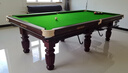 健倫臺球桌標準成人家用桌球臺仿喬標準型九球臺球案子【包安裝】 曬單實(shí)拍圖