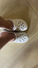斯凱奇（Skechers）洞洞鞋女士秋季涼拖鞋泡泡鞋厚底增高外穿沙灘鞋踩屎感 曬單實(shí)拍圖