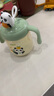 貝親兒童牛奶杯1-3歲寶寶喝水喝奶PPSU直飲奶瓶雙吸管水杯 綠色330mL 曬單實(shí)拍圖